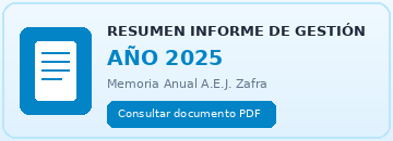 Resumen Informe de Gestión Año 2025 - A.E.J.